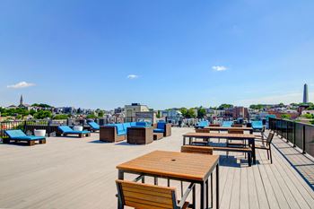 Rooftop deck